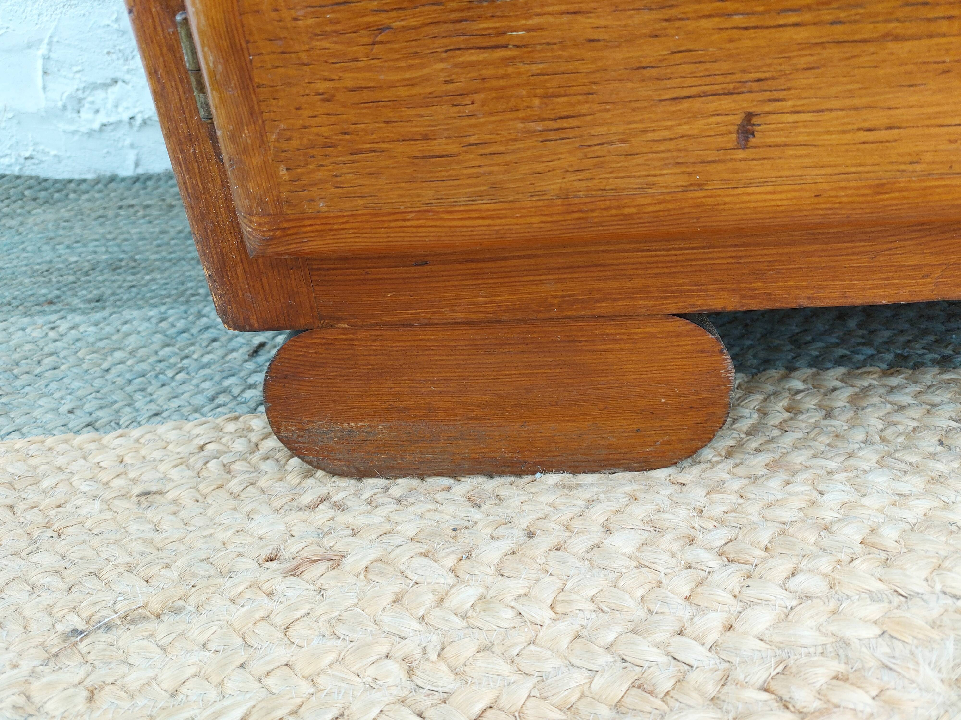 Vintage wooden handle buffet