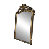 Large gilded mirror - 19th century