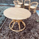 Rattan table