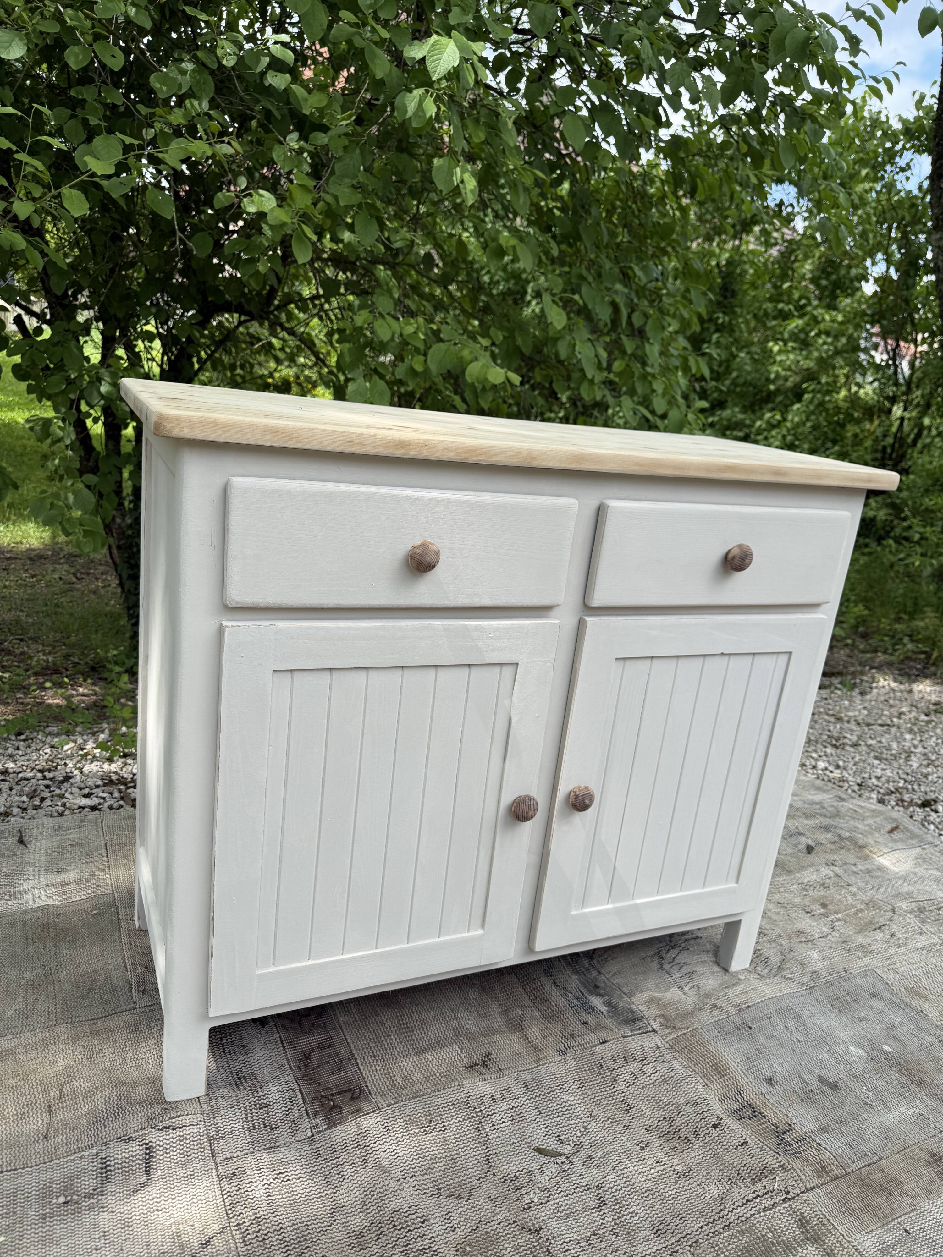 Renovated wooden buffet