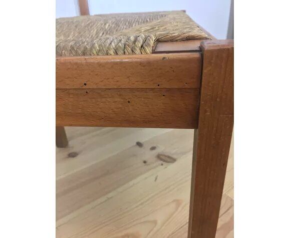 Modernist bench mulched 1950s in wood