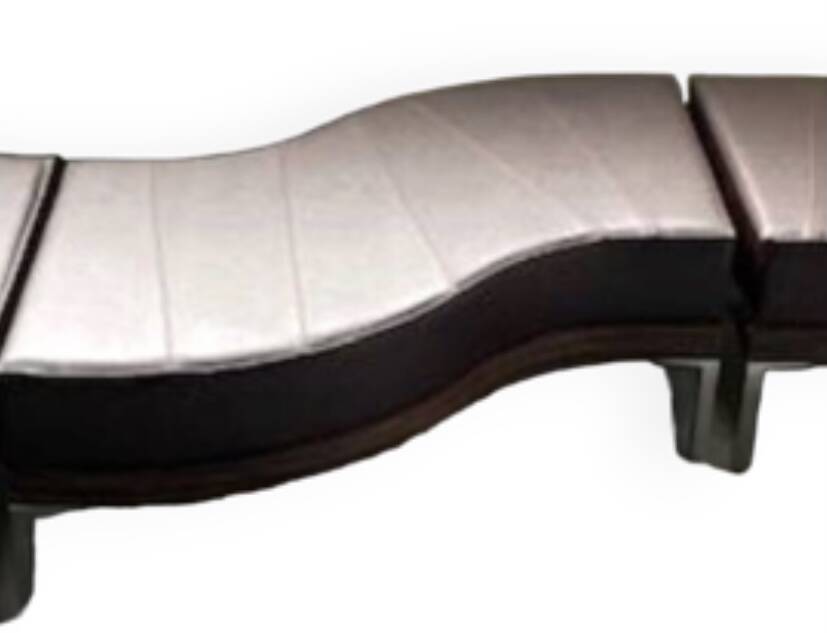 Modular sofa, Vintage leather sofa from the 60s, 70s