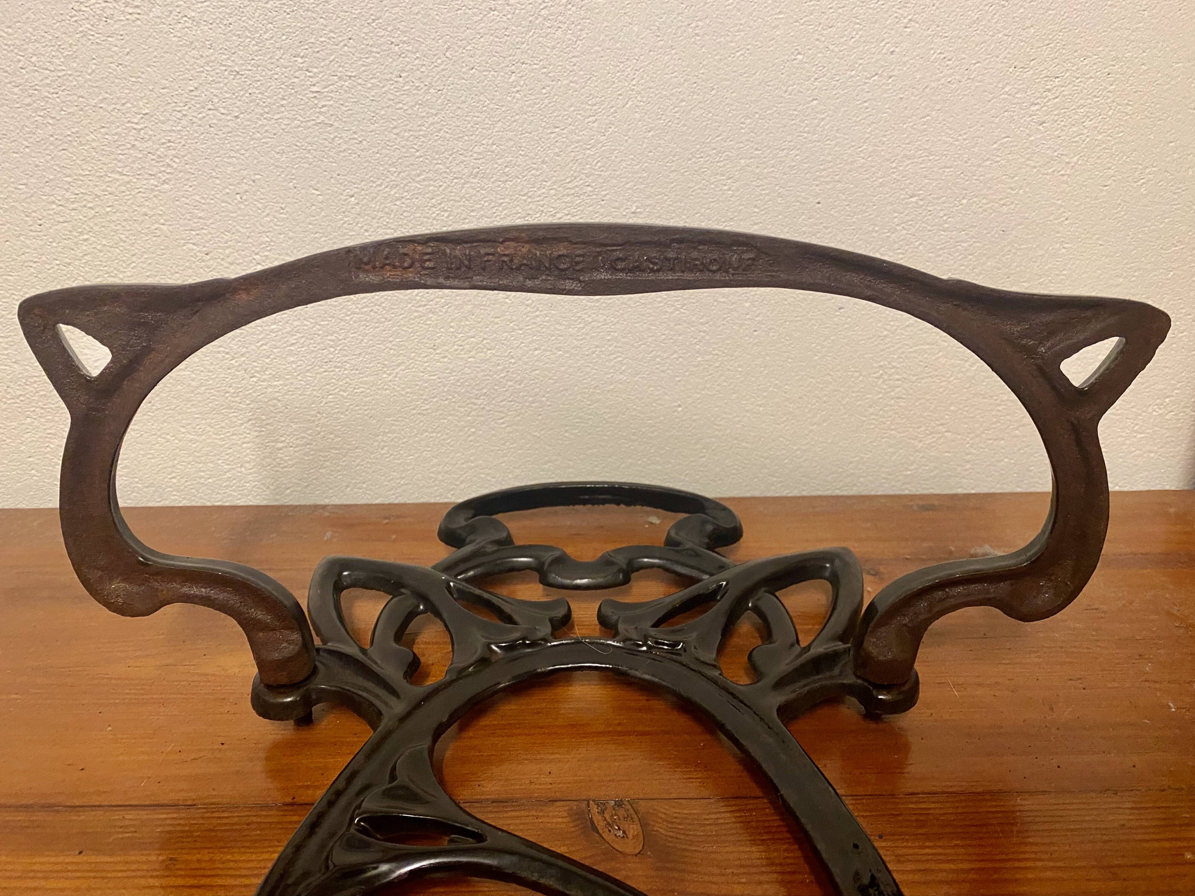 Antique cast iron umbrella stand