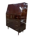 Vintage wooden wardrobe / secretary / chest of drawers