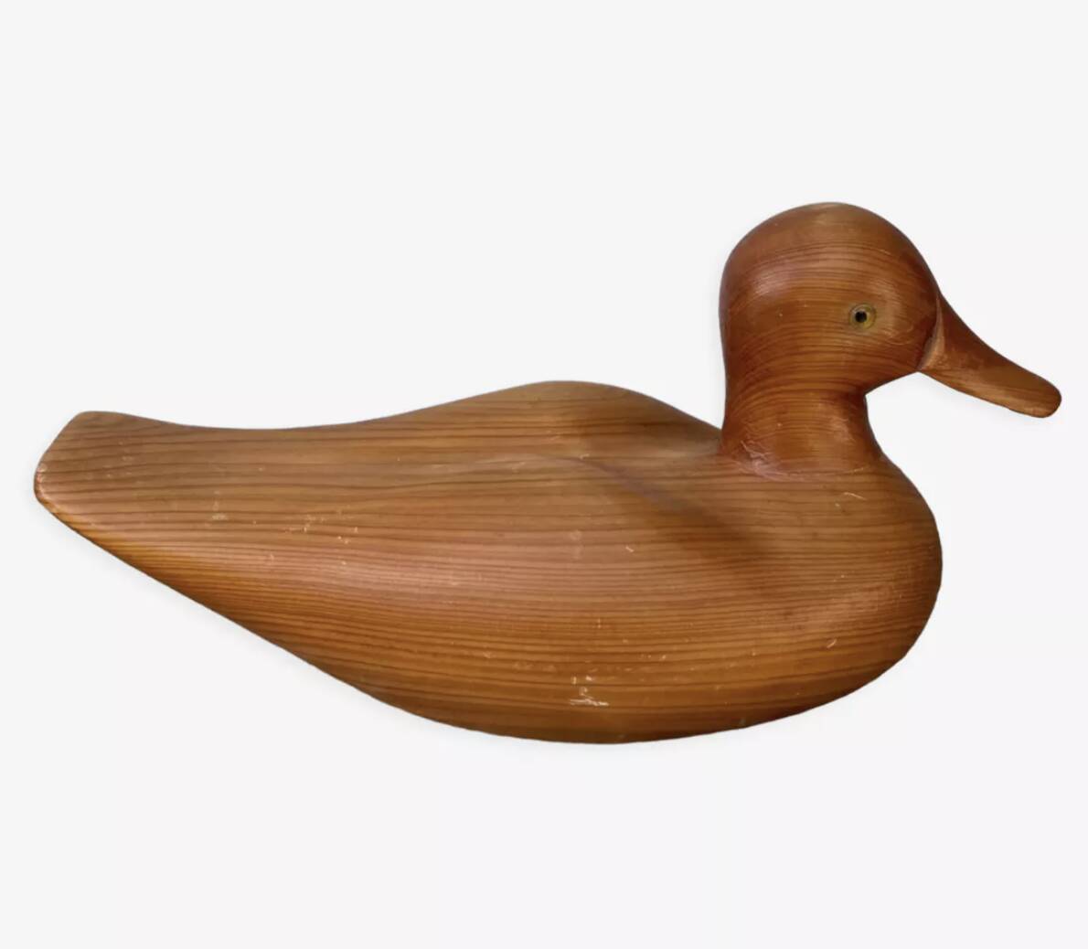Old wooden duck