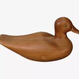 Old wooden duck