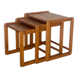 70s nesting tables in pine