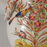 Handmade vintage ceramic vase from Italy.