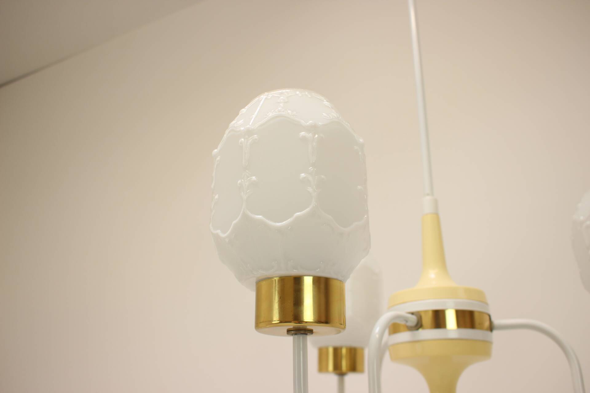 Mid-Century Chandelier by Instala Jilove U Decina, 1970's, Czechoslovakia