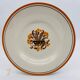 6 Deep Plates, Creil and Montereau – Pansy Model.