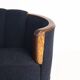1930s Art Deco Curved Banana Sofa