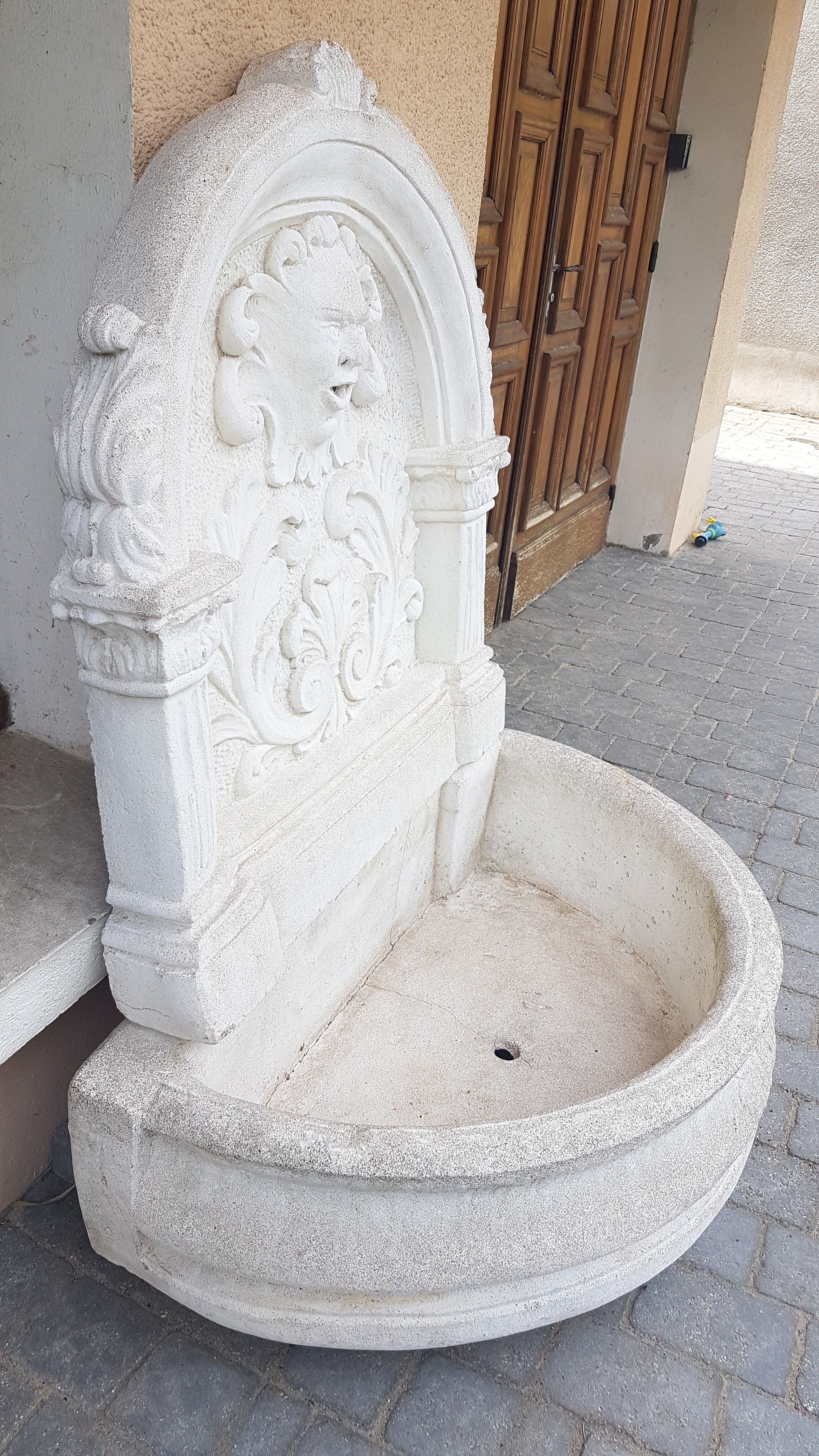 Louis XVI-style garden fountain