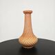 Victorian satin glass vase by Stevens and Williams, 1880s.