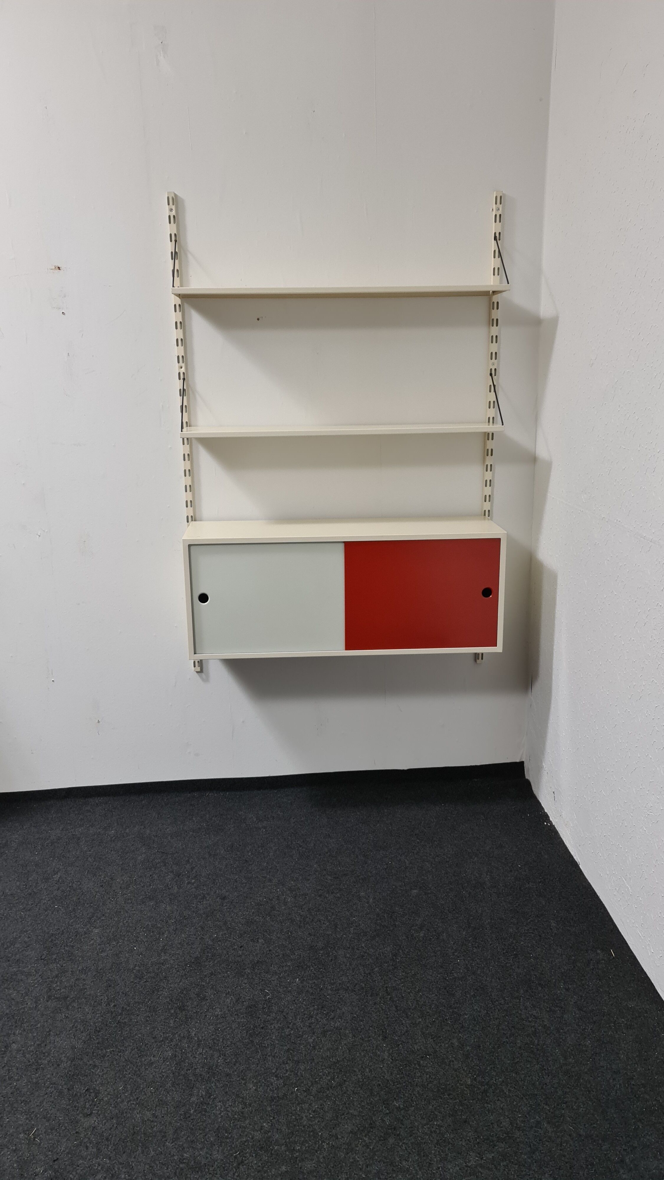 Vintage metal wall unit by Tjerk Reijenga voor Palistro Holland