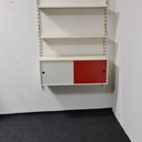 Vintage metal wall unit by Tjerk Reijenga voor Palistro Holland
