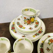 Set of 6 cups, saucers and dessert plates Villeroy and Boch Summer