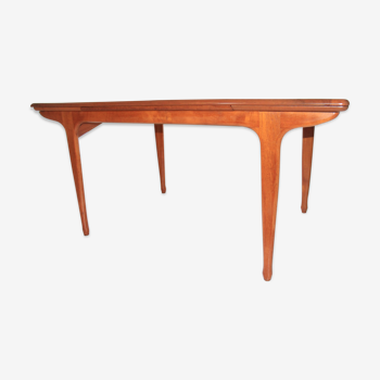 Table design scandinave en teck "meuble tv paris"