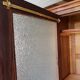 Cabinet old type pharmacy two wooden doors granitées