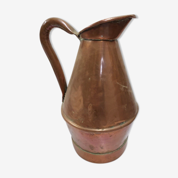 Copper pitcher