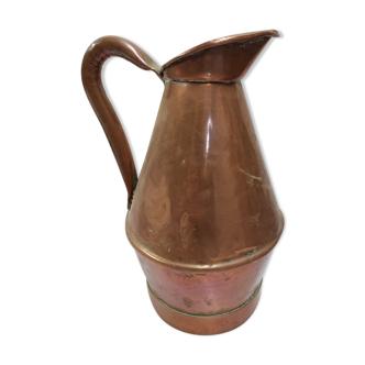 Copper pitcher