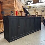 Large patinated workshop furniture