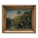 Oil on canvas, bucolic landscape, early 20th century