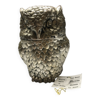 Sceau à glace Hibou par Mauro Manetti, Italie années 1970