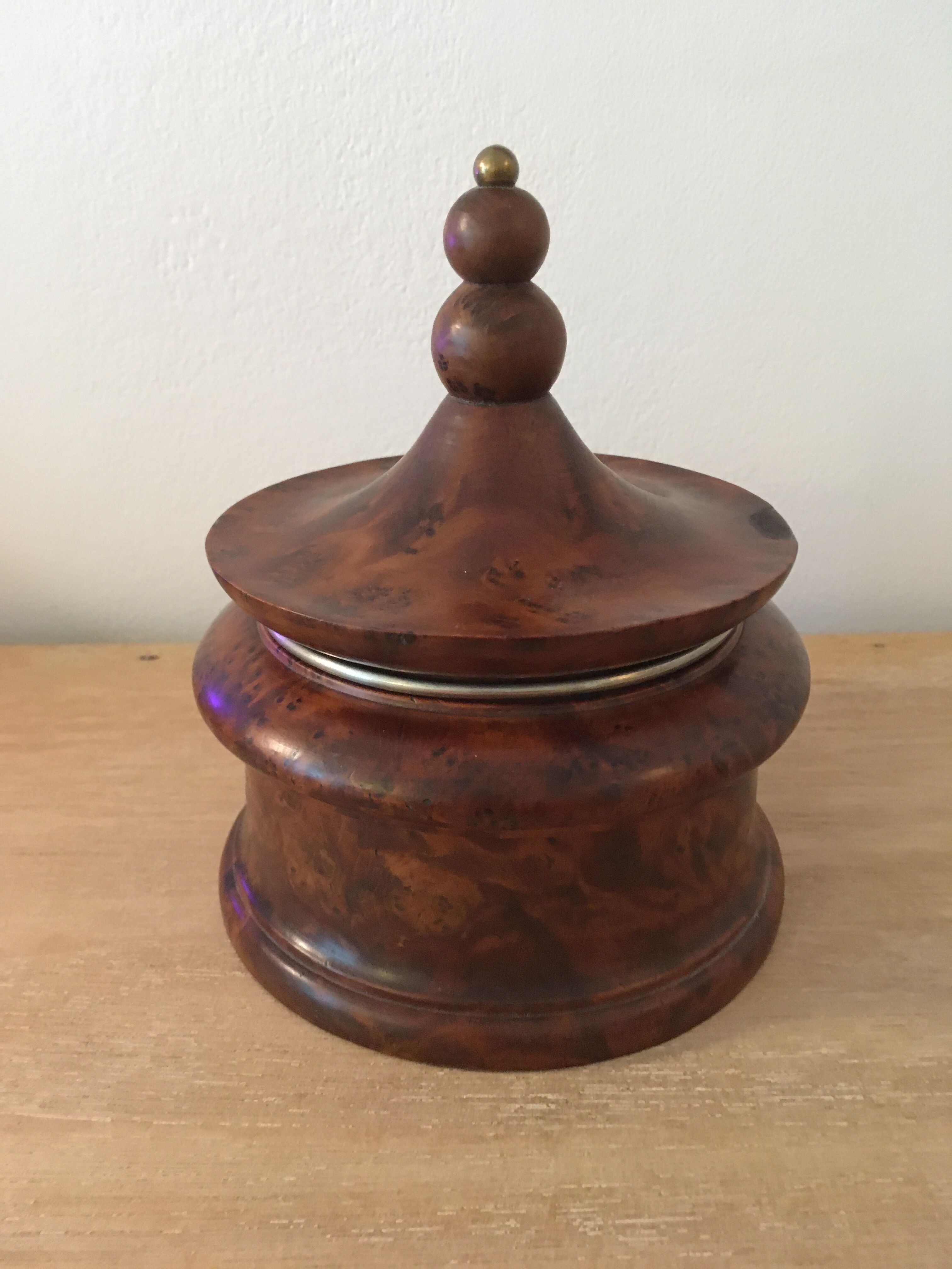 Art deco tobacco pot