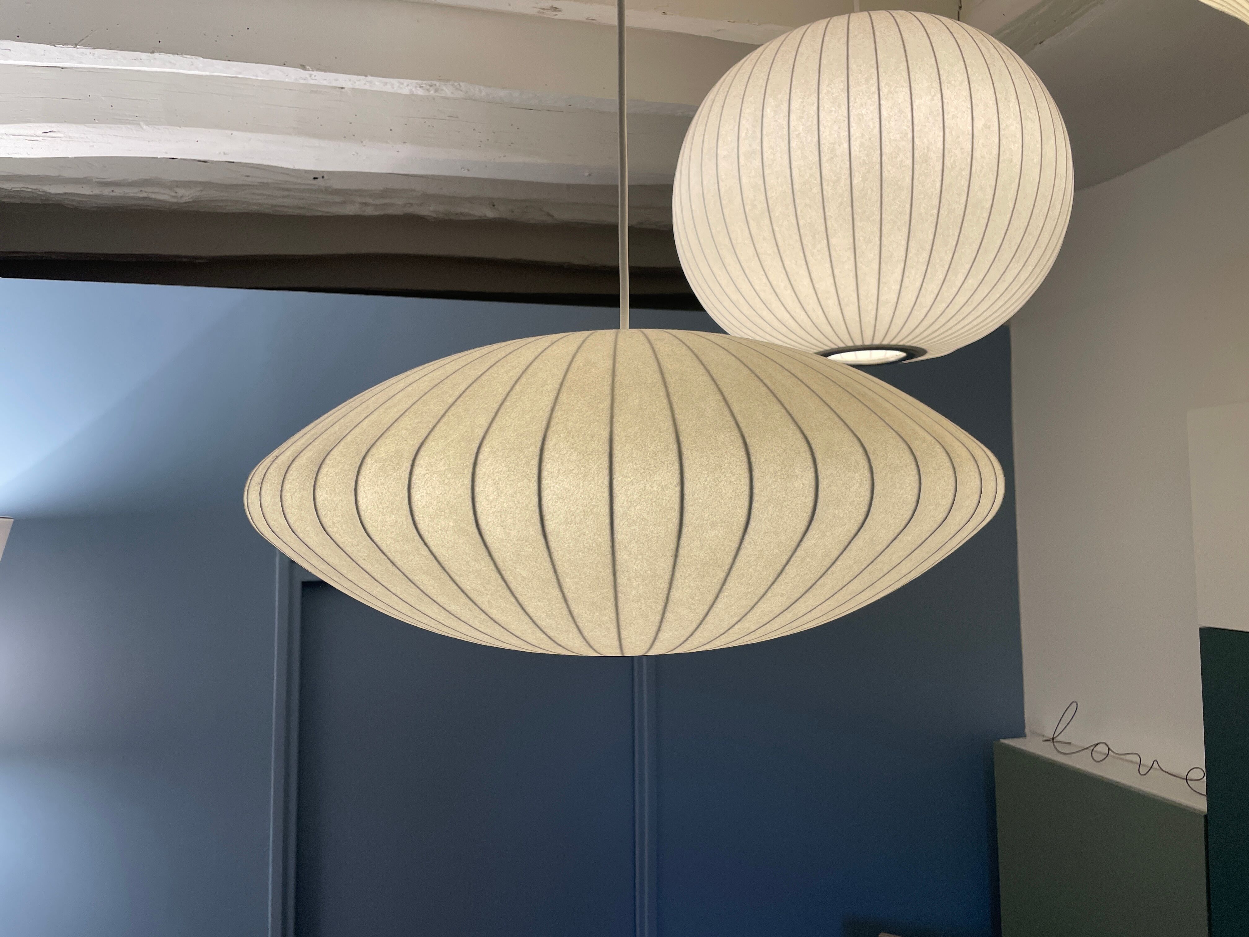 Light suspensions Design George Nelson - Saucer