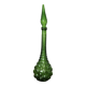 Bottle, carafe Italy, Empoli, in bubbled glass 1960