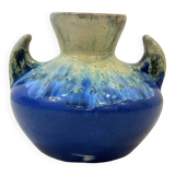 Vase with handles vintage alpho art deco ceramic alphonse mouton vintage