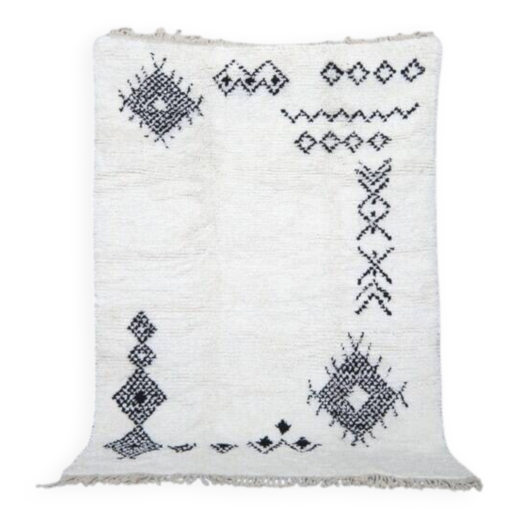 Cream Moroccan rug 150/250cm