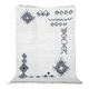 Cream Moroccan rug 150/250cm