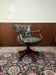 Green English Chesterfield Office Chair