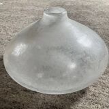 Vase organique « Scavo » vintage pâte de verre