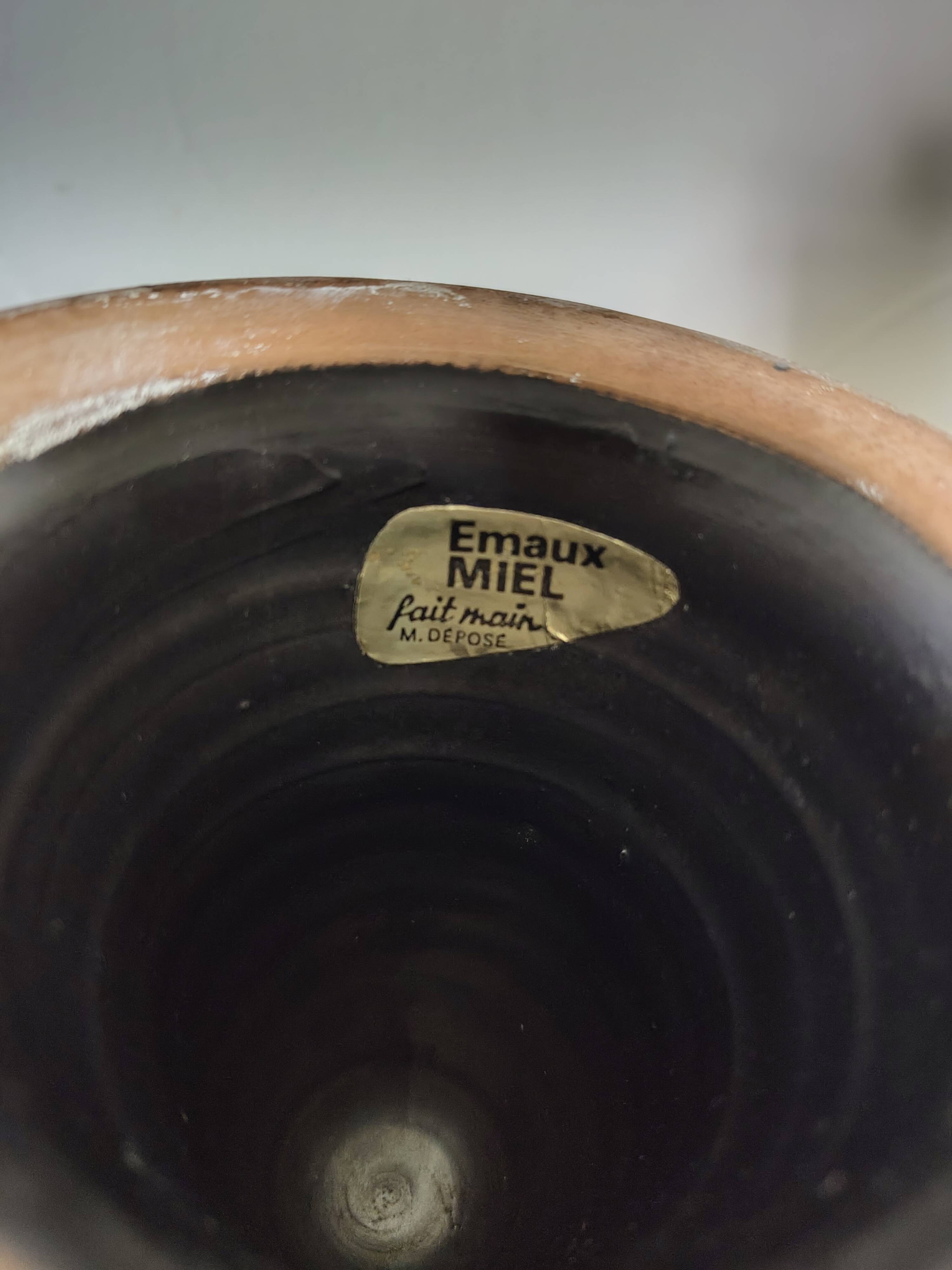 Jars / Honey enamel lava