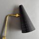 Rare, mid-century design wall lamp, Bergboms, Sweden