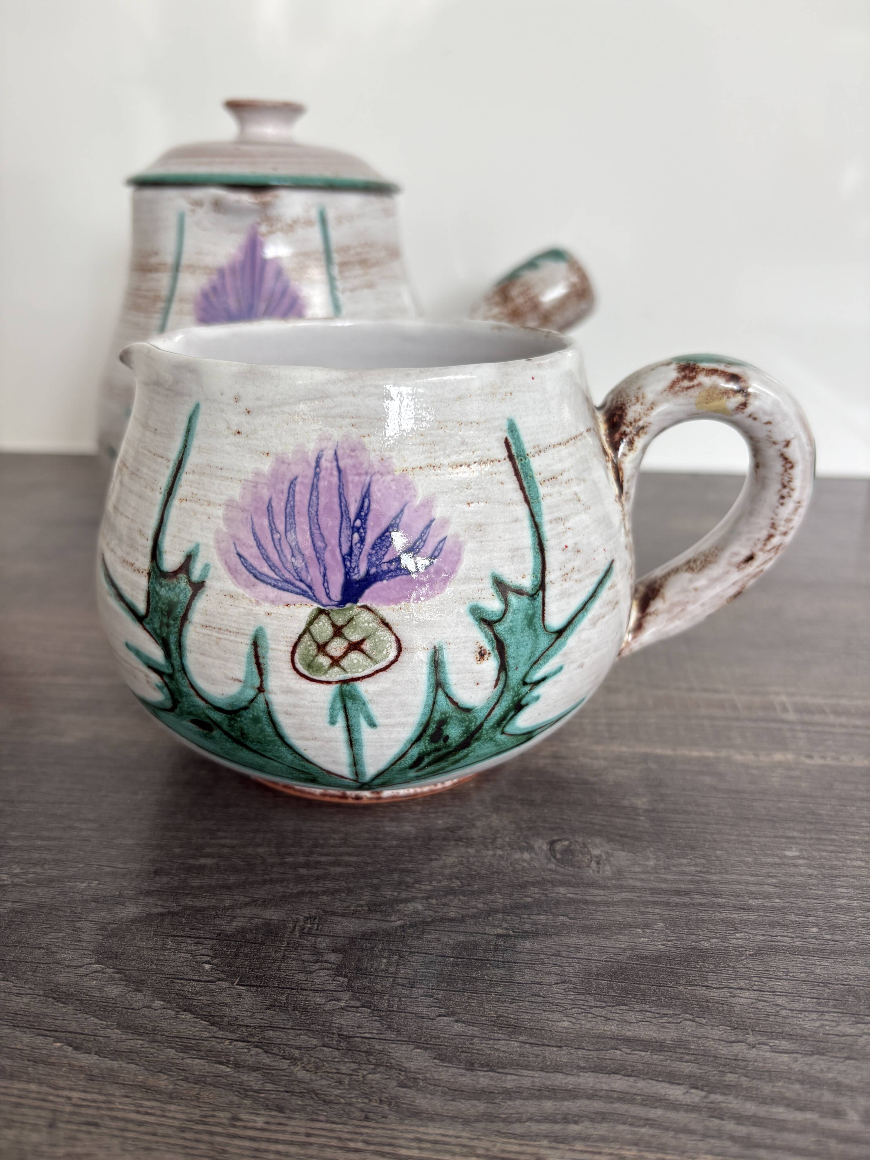 Three Vintage Thistle Pitchers – Daniel Étienne