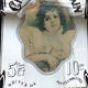 Miroir publicitaire chocolat Poulain vintage