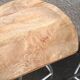 Set of 6 wooden stools with adjustable metal legs