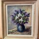 Painting Still Life with Lilacs 20th Century