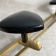 Wall-mounted coat rack with 3 hooks from the 1960s.