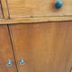 20th century solid oak satin wood sideboard
