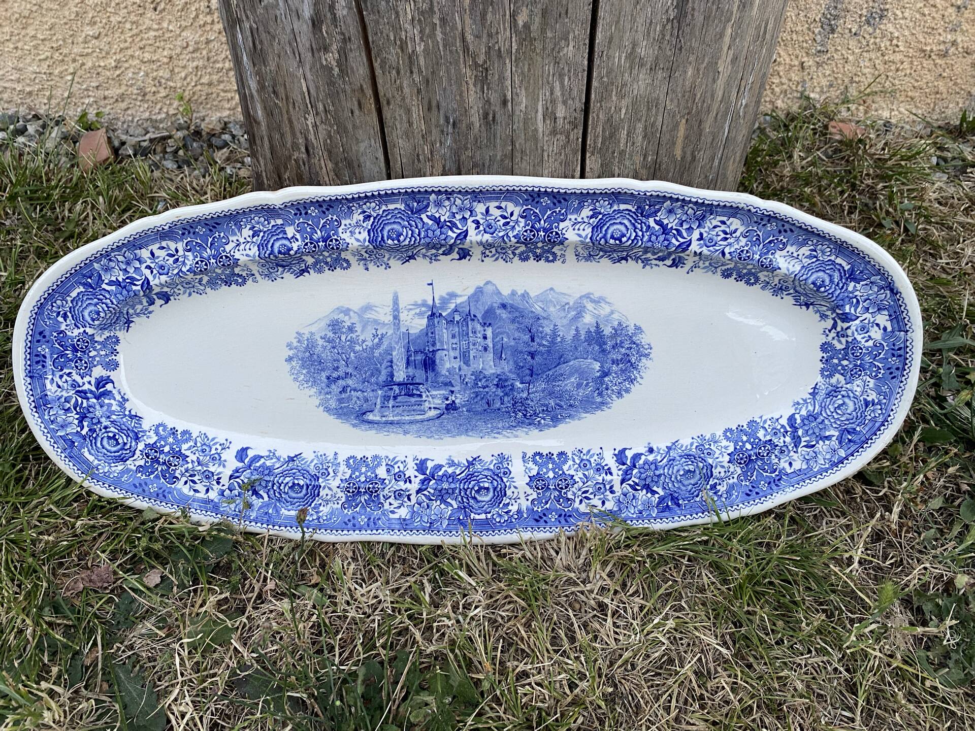 Grand Plat à Poisson Vintage – Villeroy & Boch "Burgenlan