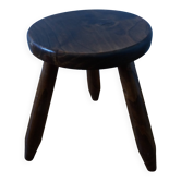 Tripod stool with pencil legs