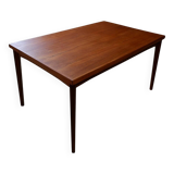 Extendable teak dining table, 1960s