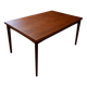 Table à manger extensible en teck, années 1960