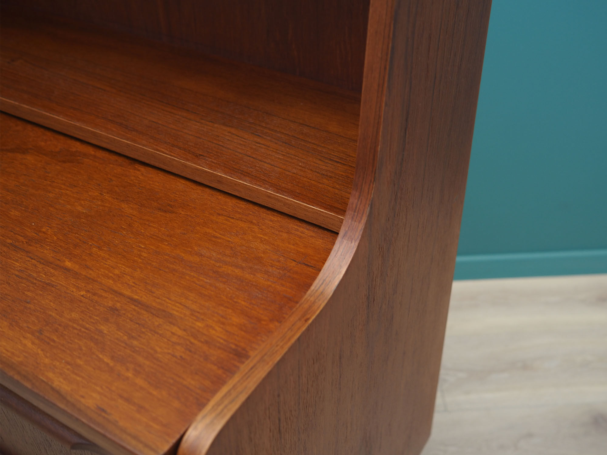 Teak Secretary, Danish design, 1970s, production: Denmark