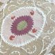 Vintage hand-embroidered tablecloth 135x155 cm