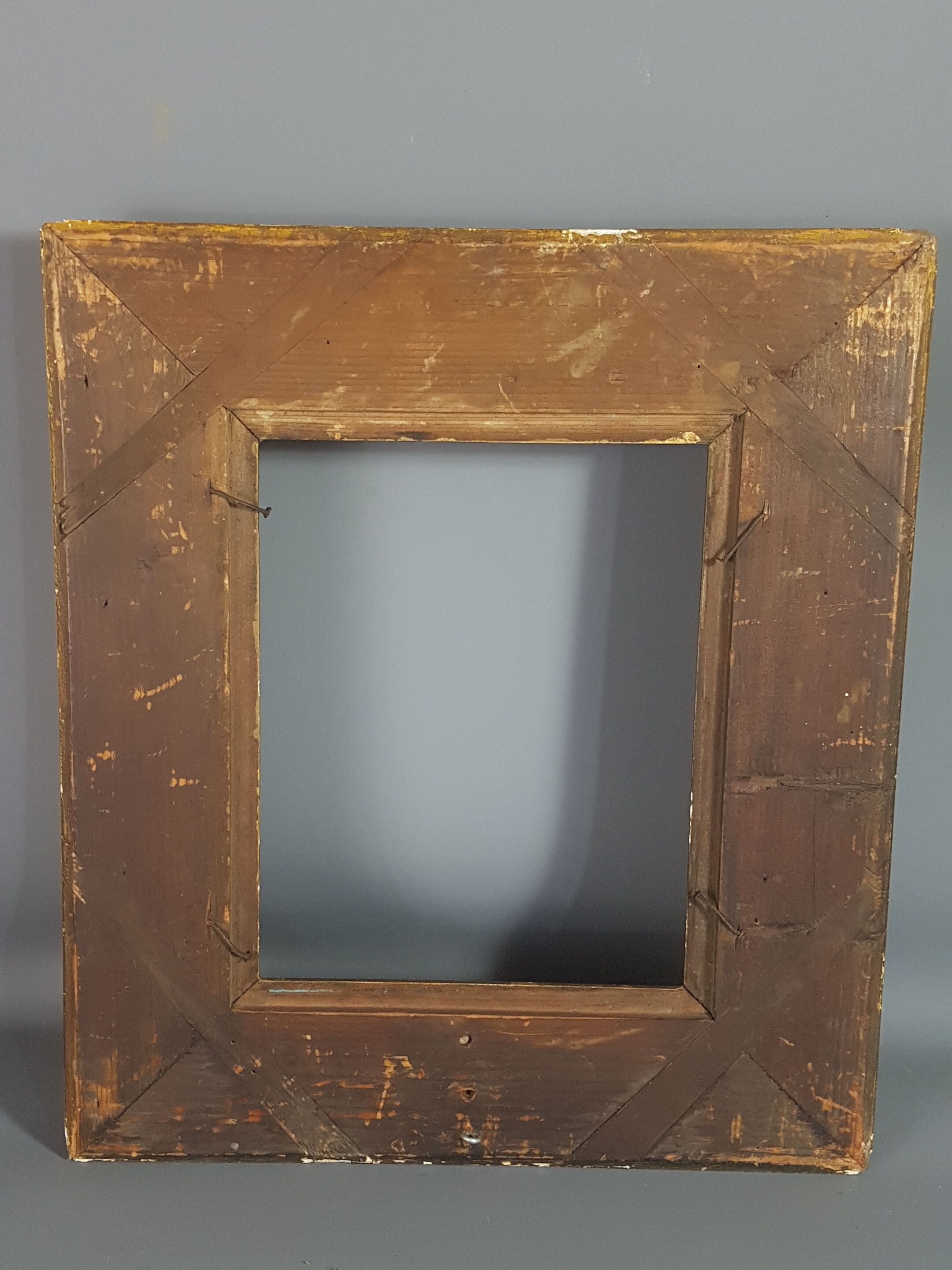 19th century frame with box